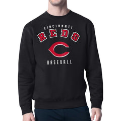 Cincinnati Reds Starter Team Logo Fleece Pullover Sweatshirt - MLB