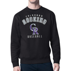Colorado Rockies Starter Team Logo Fleece Pullover Sweatshirt - MLB