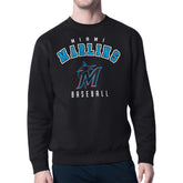 Miami Marlins Starter Team Logo Fleece Pullover Sweatshirt - MLB