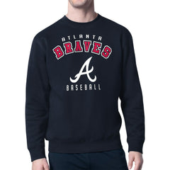 Atlanta Braves Starter Team Logo Fleece Pullover Sweatshirt - MLB