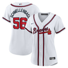 Spencer Schwellenbach Atlanta Braves Nike Women's Home Replica Jersey - MLB