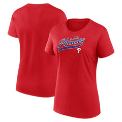 Philadelphia Phillies Fanatics Women's Start To Finish T-Shirt - MLB