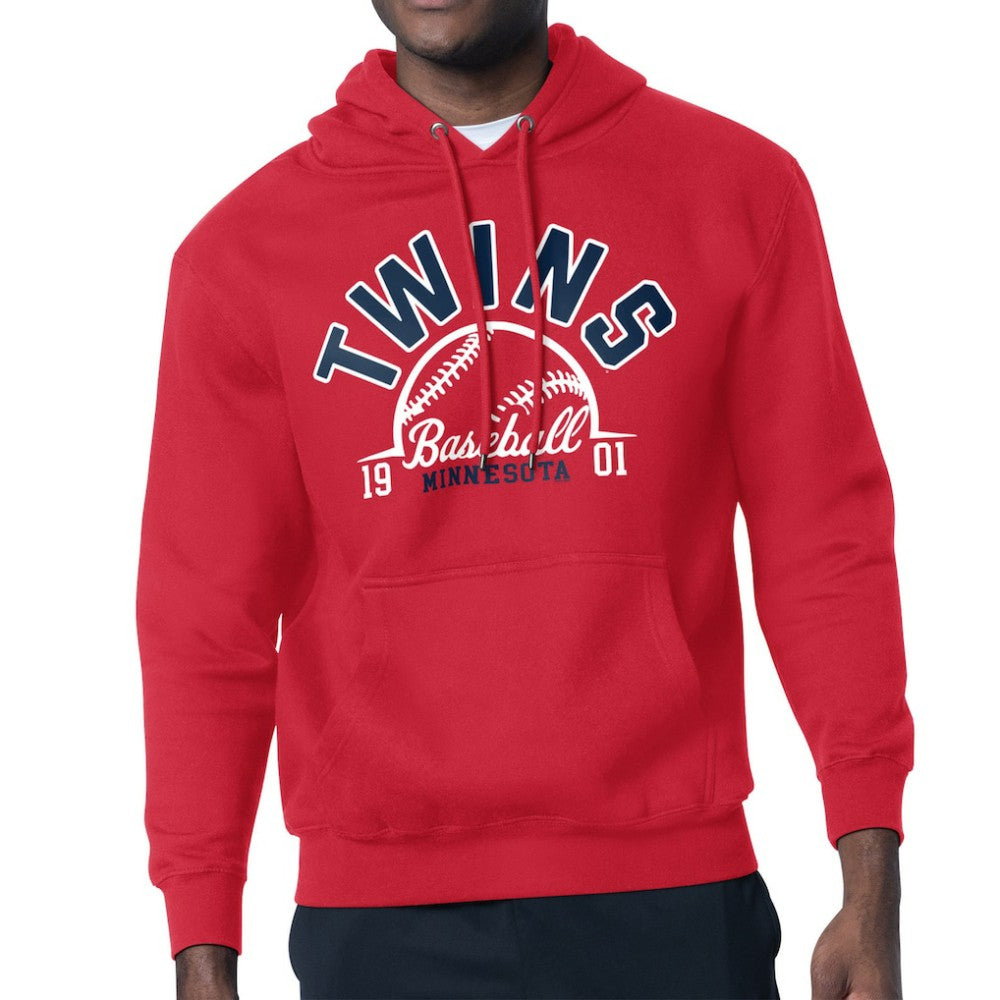 Minnesota Twins Starter Half Ball Team Graphic Pullover Hoodie - MLB