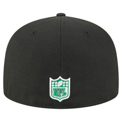 Philadelphia Eagles New Era Super Bowl LIX Champions Historic Side Patch 59FIFTY Fitted Hat Black | NFL