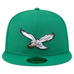 Philadelphia Eagles New Era Super Bowl LIX Champions Historic Side Patch 59FIFTY Fitted Hat Kelly Green | NFL