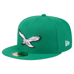 Philadelphia Eagles New Era Super Bowl LIX Champions Historic Side Patch 59FIFTY Fitted Hat Kelly Green | NFL