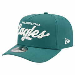 Philadelphia Eagles New Era Local Play A-Frame 9FIFTY Snapback Hat Midnight Green | NFL