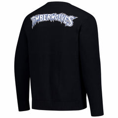 Minnesota Timberwolves The Wild Collective Unisex City Edition Full-Button Cardigan Black - NBA