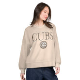 Chicago Cubs G-III 4Her by Carl Banks Women's Oversized Vet II Sweatshirt - MLB