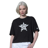 Houston Astros Starter Women's Holy Grail Boxy Cropped T-Shirt - MLB