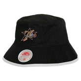 Philadelphia 76ers Flip It Reversible Bucket Hat Black - NBA