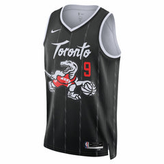 RJ Barrett Toronto Raptors Unisex 2025/26 Swingman Jersey Black City Edition - NBA