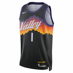 Devin Booker Phoenix Suns Unisex 2025/26 Swingman Jersey Black City Edition - NBA