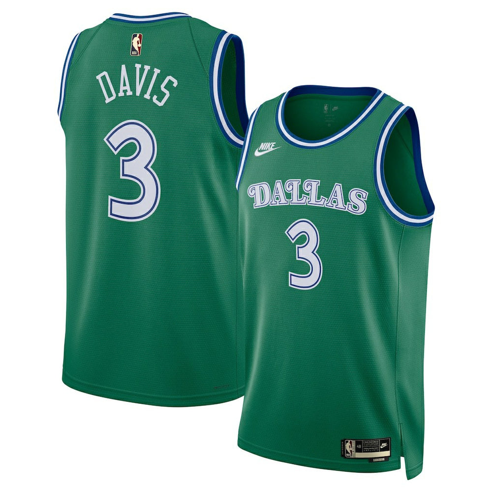 Anthony Davis Dallas Mavericks Unisex Swingman Jersey Classic Editi- Green - NBA