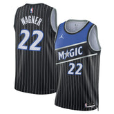 Franz Wagner Orlando Magic Jordan Brand Unisex Swingman Jersey Statement Edition Black - NBA