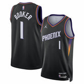 Devin Booker Phoenix Suns Jordan Brand Unisex Swingman Jersey Statement Edition Black - NBA