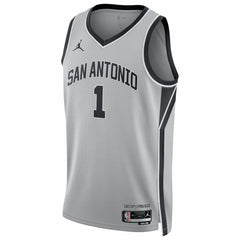 Victor Wembanyama San Antonio Spurs Jordan Brand Unisex Swingman Jersey Statement Edition Silver - NBA