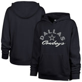 Dallas Cowboys '47 Women's Whirlwind Naomi Pullover Hoodie Navy | 47 brand