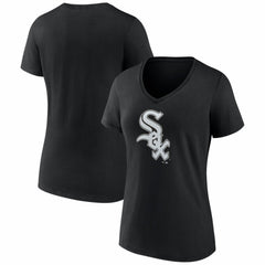 Chicago White Sox Women's Logo V-Neck T-Shirt - MLB