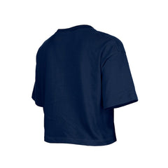 Dallas Cowboys New Era Girl's Flip Sequin Boxy T-Shirt Navy | NFL