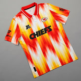 Kansas City Chiefs NFL Football x Football Collared Fan Top Red | Fanatics
