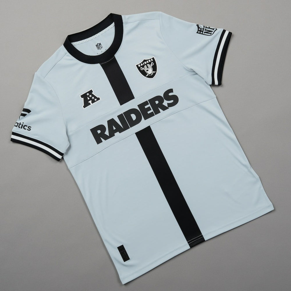 Las Vegas Raiders NFL Football x Football Fan Top Silver | Fanatics