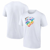 Chicago Bears Logo Pride T-Shirt White | NFL