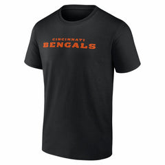 Cincinnati Bengals #1 Dad Jersey T-Shirt Black | NFL