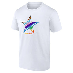 Dallas Cowboys Logo Pride T-Shirt White | NFL