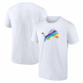 Detroit Lions Logo Pride T-Shirt White | NFL