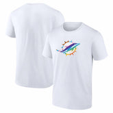 Miami Dolphins Logo Pride T-Shirt White | NFL