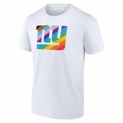 New York Giants Logo Pride T-Shirt White | NFL