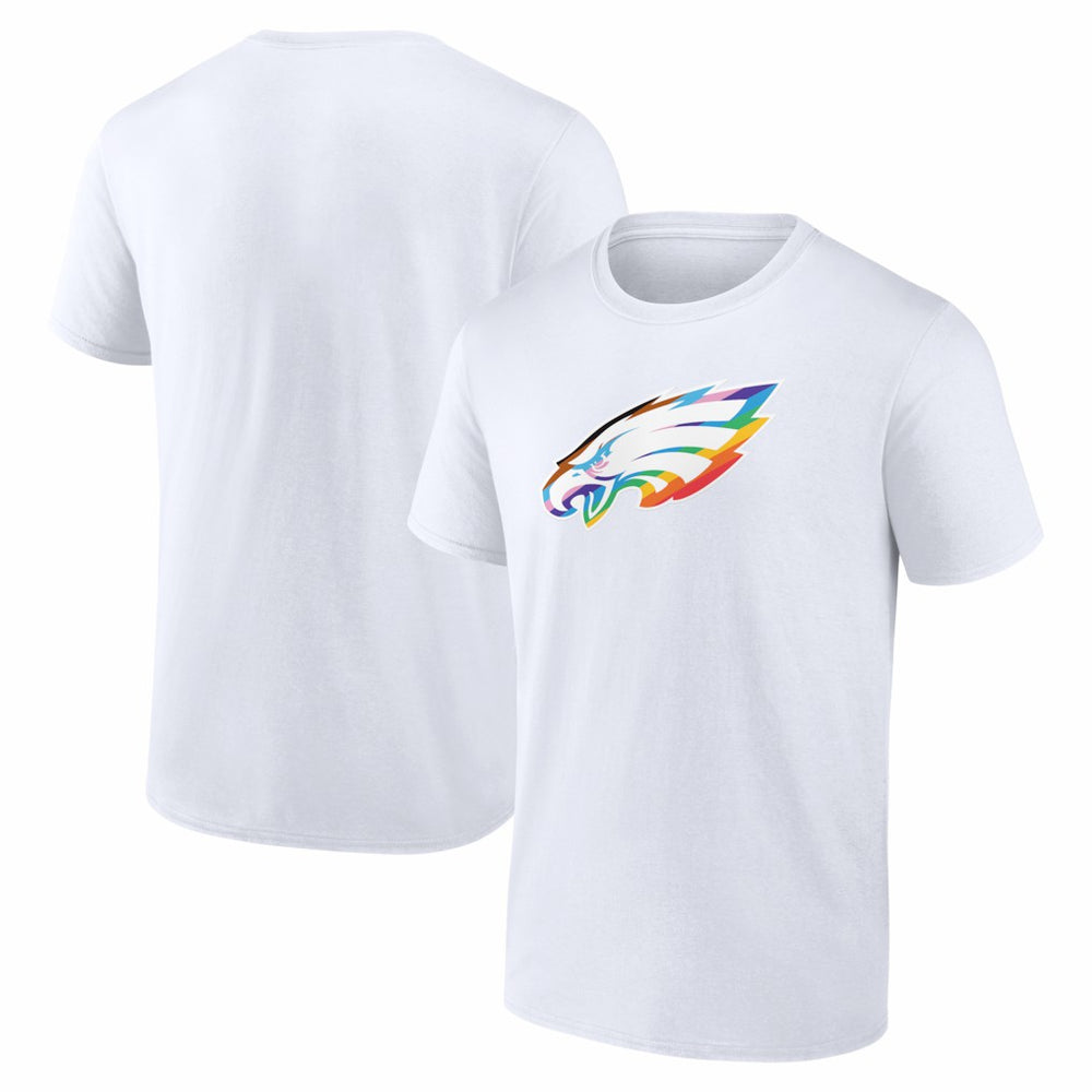 Philadelphia Eagles Logo Pride T-Shirt White | NFL
