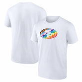 San Francisco 49ers Logo Pride T-Shirt White | NFL