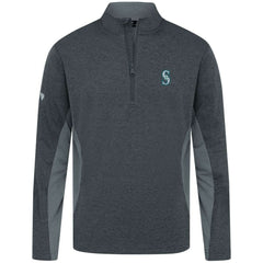 Seattle Mariners Levelwear Waffle Insignia 2.0 Quarter-Zip Pullover - MLB