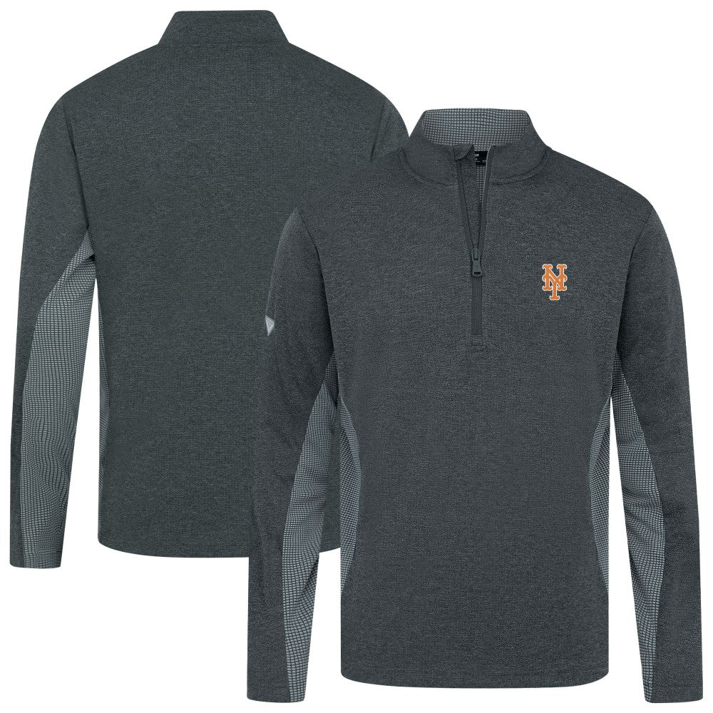 New York Mets Levelwear Waffle Insignia 2.0 Quarter-Zip Pullover - MLB