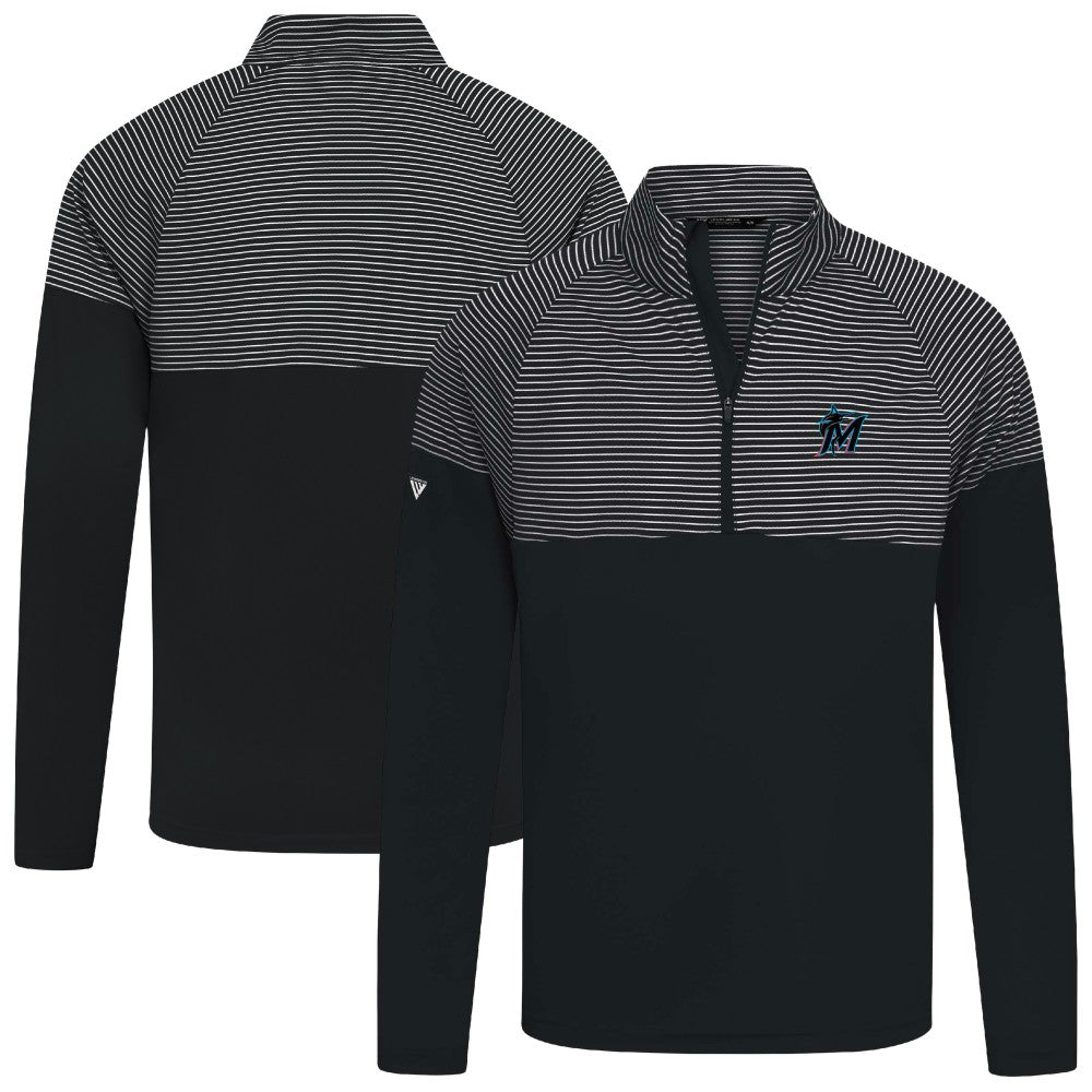 Miami Marlins Levelwear Classic Stripes Insignia 2.0 Pullover - MLB