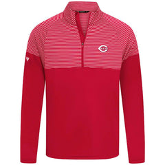 Cincinnati Reds Levelwear Classic Stripes Insignia 2.0 Pullover - MLB