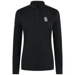 St. Louis Cardinals Levelwear Women's Power Insignia 2.0 Quarter-Zip Pullover Top - MLB