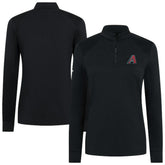 Arizona Diamondbacks Levelwear Women's Power Insignia 2.0 Quarter-Zip Pullover Top - MLB