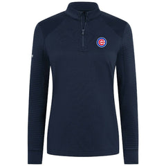 Chicago Cubs Levelwear Women's Power Insignia 2.0 Quarter-Zip Pullover Top - MLB