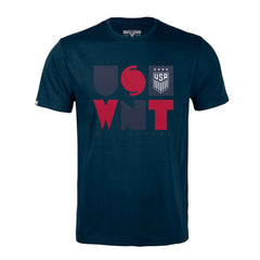 USWNT Levelwear Richmond Full On T-Shirt Navy - FIFA World CUP