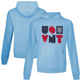 USWNT Levelwear Relay Full On Pullover Hoodie Light Blue - FIFA World CUP