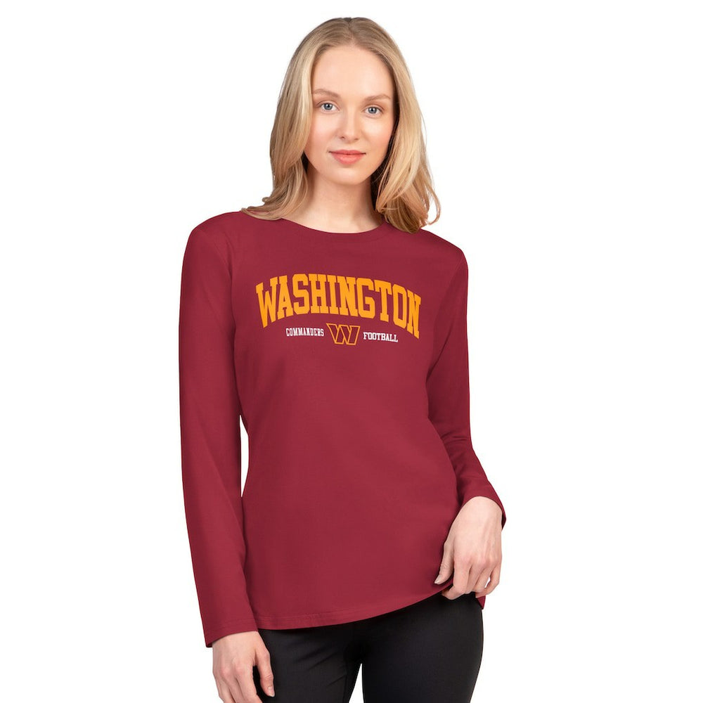 Washington Commanders G-III 4Her by Carl Banks Women's Best Play Long Sleeve T-Shirt Burgundy | NFL