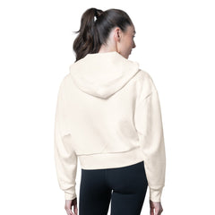 Tennessee Titans MSX by Michael Strahan Women's Eleanor Full-Zip Hoodie Cream | NFL