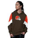 Cleveland Browns Starter Women's Scrimmage Hoodie Brown | NFL