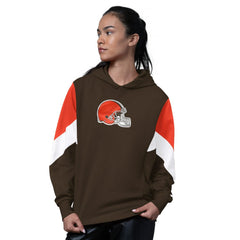Cleveland Browns Starter Women's Scrimmage Hoodie Brown | NFL