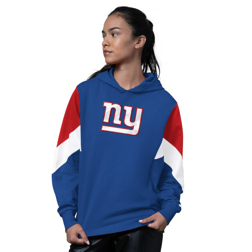 New York Giants Starter Women's Scrimmage Hoodie Royal | NFL