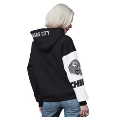 Kansas City Chiefs Starter Women's 4th Down Full-Zip Hoodie Black | NFL