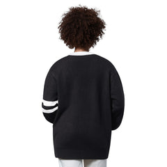 Washington Commanders Starter Women's Back Shot Button-Up Cardigan Black | NFL